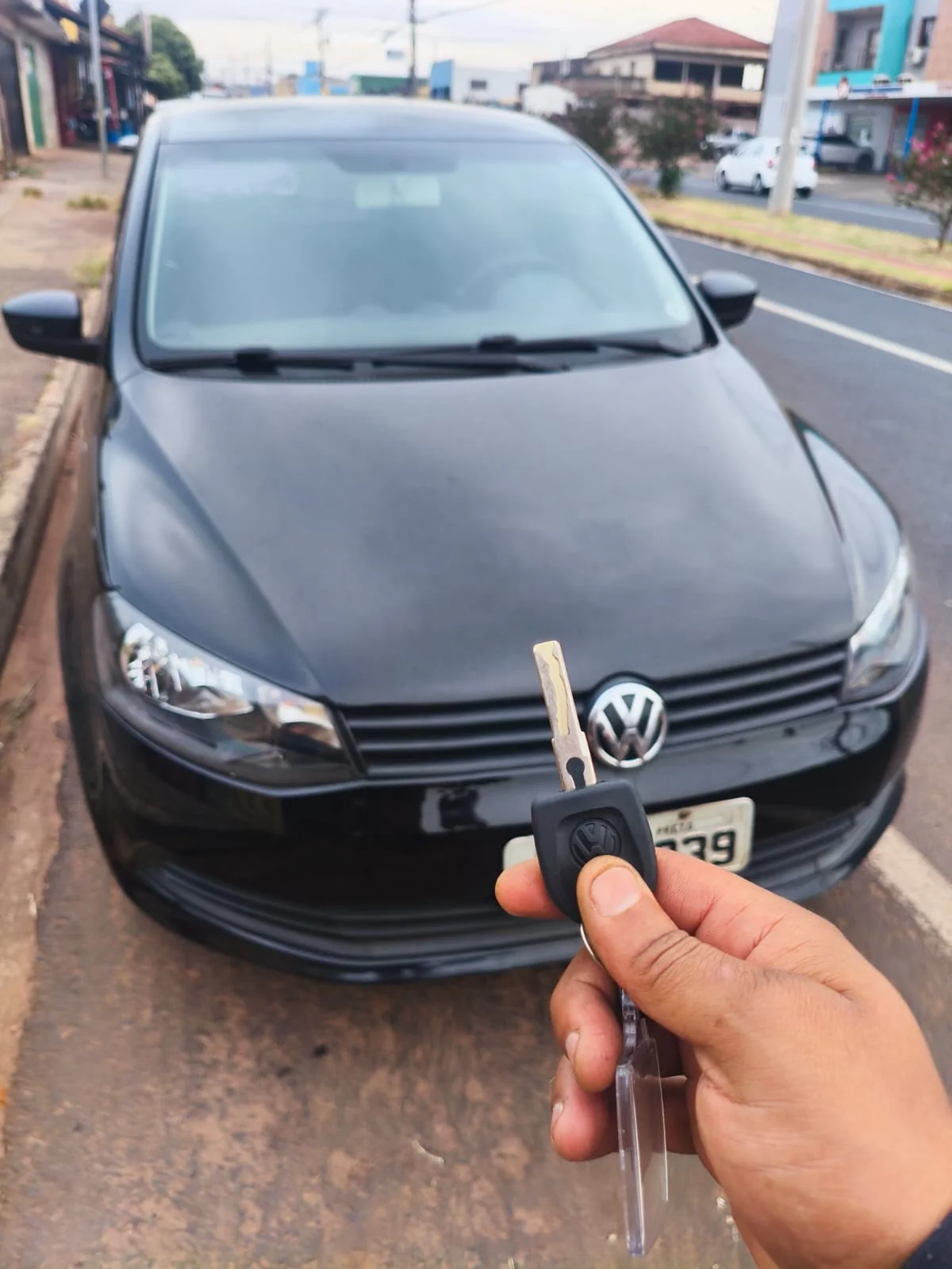 Chave e veículo